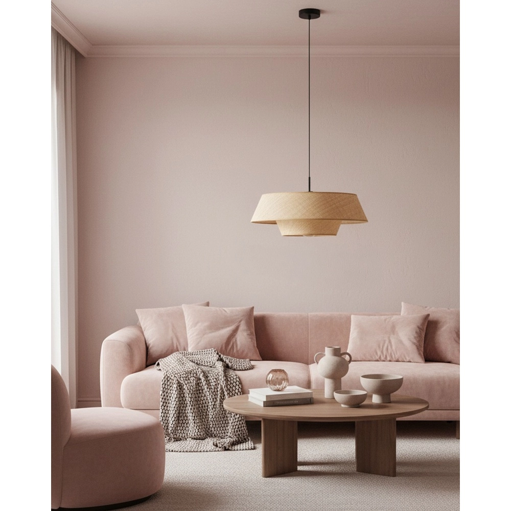 Lampe pendante scandinave Marford Ø 50cm - 1x E27 Eglo 9002759440961