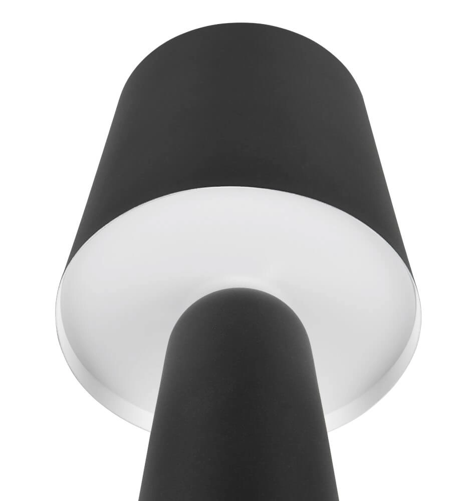 Lampe de chevet Nubian noir Trio 4017807616132