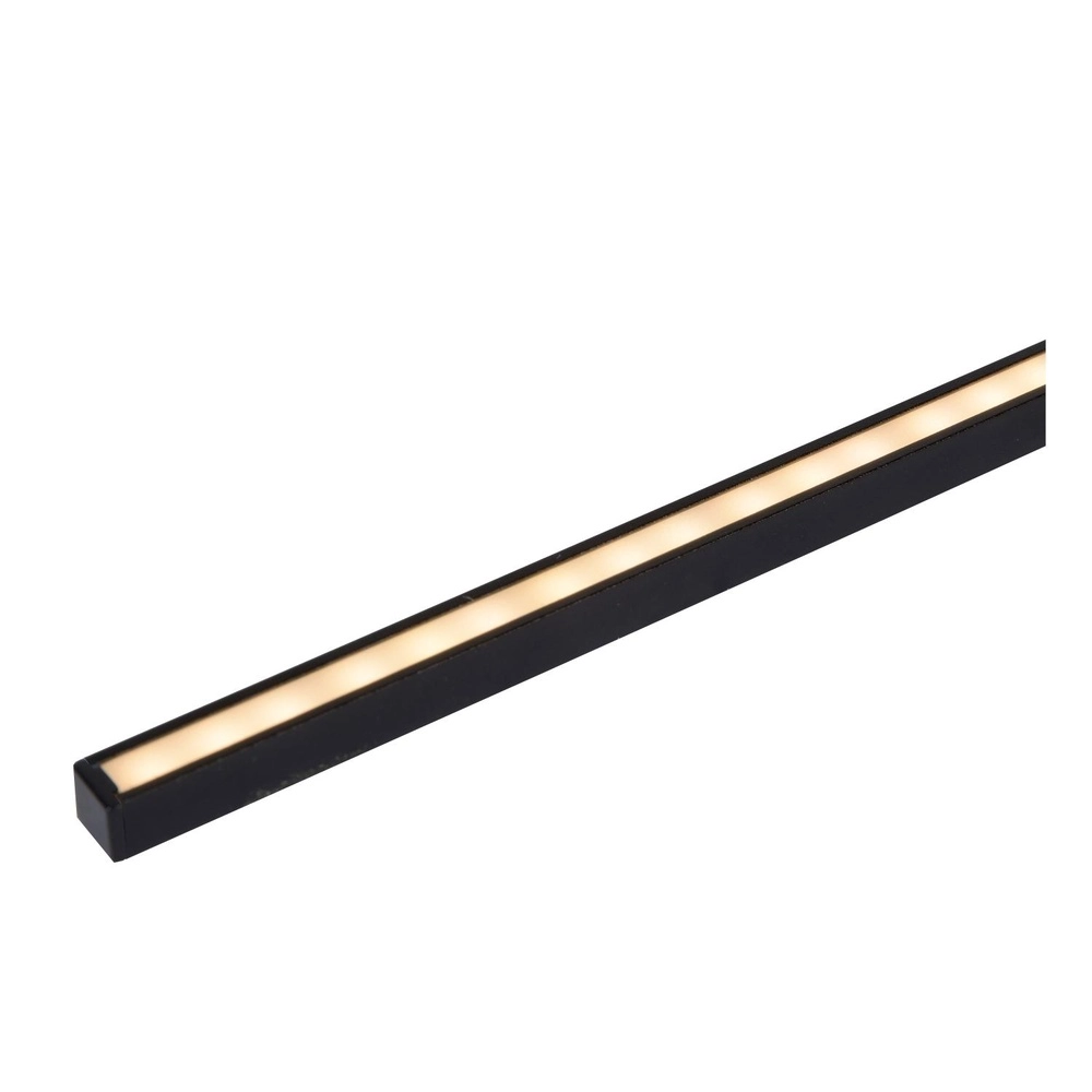 Lampe murale élégante pour salle de bain Mizar IP44 90cm noir Lucide 5411212126931
