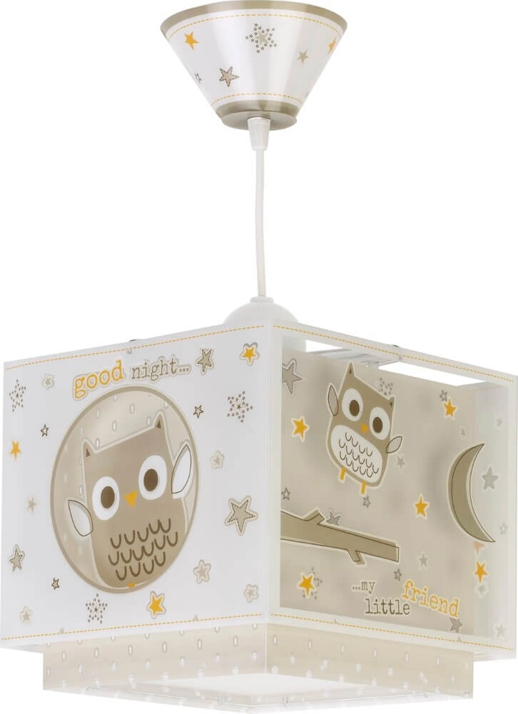 Lampe suspendue Good Night avec un hibou Dalber 8420406633923