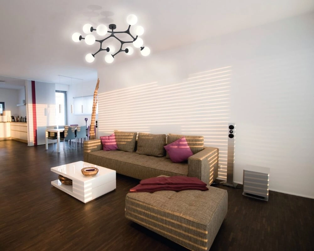 Plafonnier design Maragall 12 lumières noir Stars of Light 9002759395292