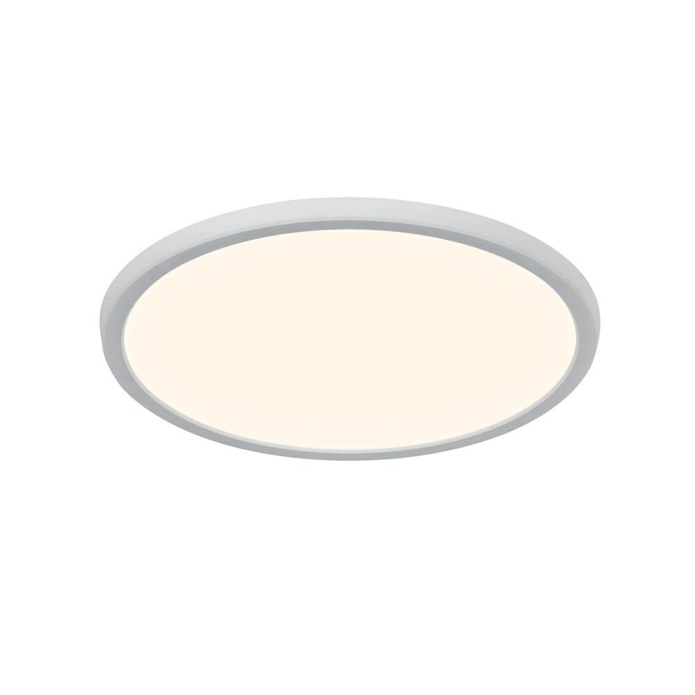Plafonnier Oja blanc Ø 29,4cm - réglable - 15W