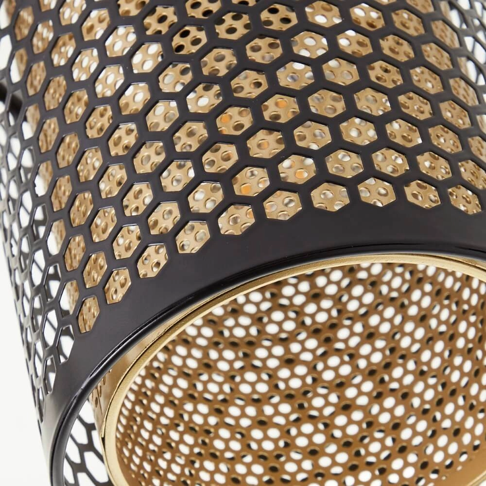 Plafonnier 2 lumières Cheval noir avec de l'or Brilliant 4004353424199