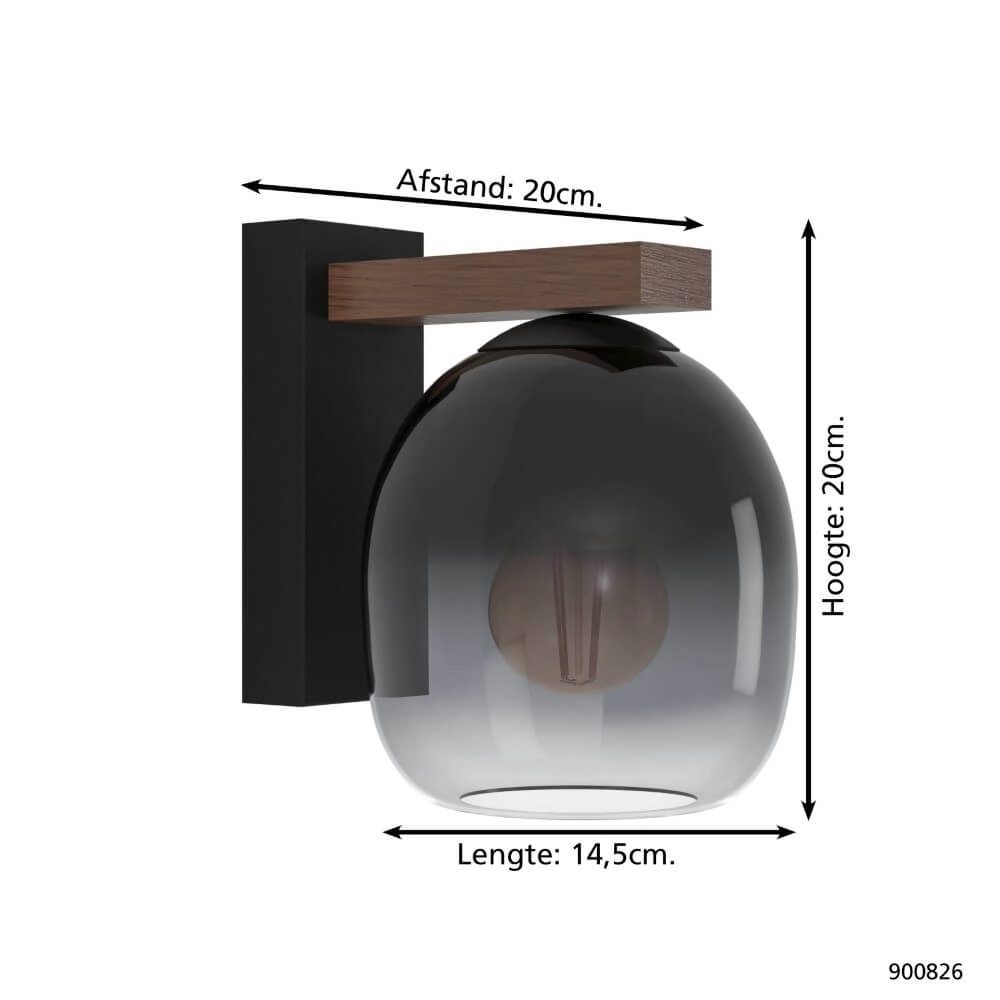 Applique Filago Ø 14,5 cm Eglo 9008606263349