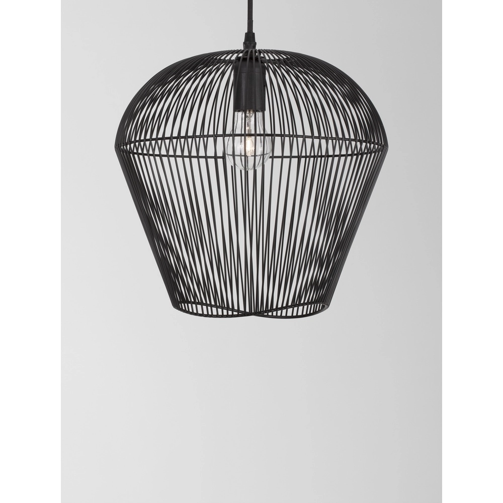 Suspension Bohème Bredo Ø 31,5 cm noir Lyora 5212017438911