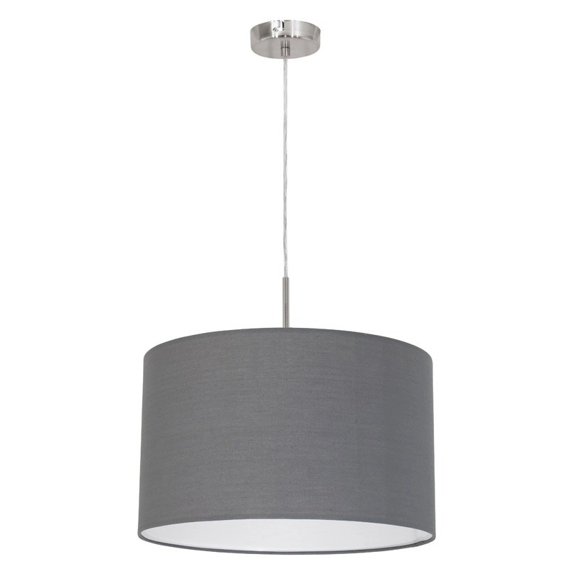 Lampe à suspension Pasteri 38cm gris