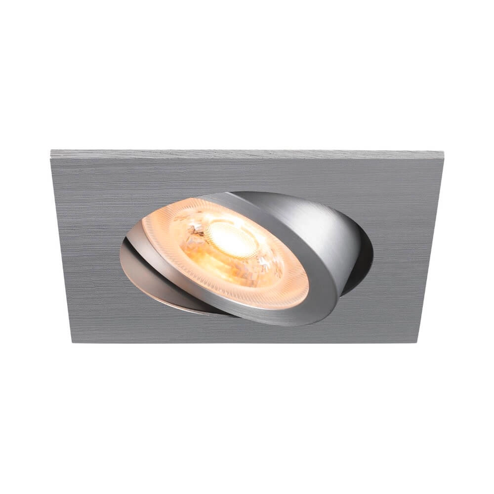 Spot encastré New Tria 68 carré - aluminium - GU10 Spot encastré New Tria 68 carré - aluminium - GU10