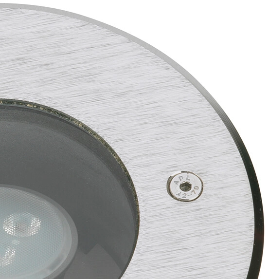 Spot de sol en acier inoxydable Correl 16 cm - IP67 Albert 4007235921892