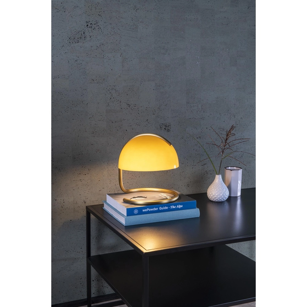 Lampe de table classique Cato orange Lucide 5411212460875