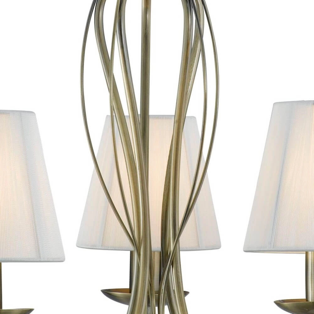 Lampe à suspension ancienne Andretti Ø 51 cm Searchlight 5013874388308