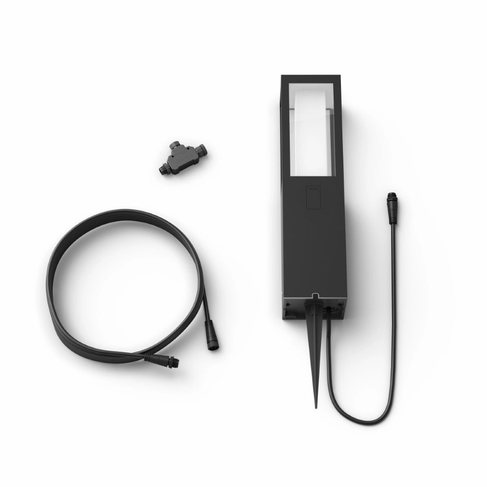 Lampe d'extérieur sur pied Hue Impress 40cm - 24 volts - noir Philips 8718696170526