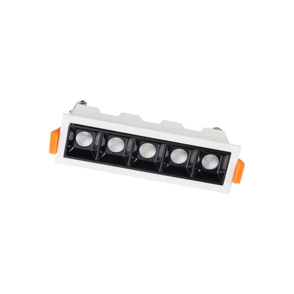 Spot encastrable blanc Midi Led 5x1 LED - 4000K