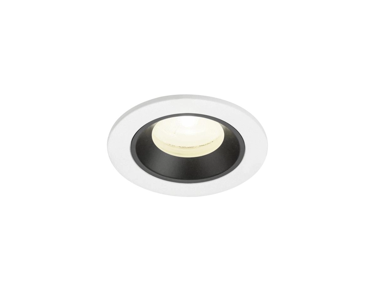 Spot encastré Numinos XS blanc/noir 4000K - 20 deg