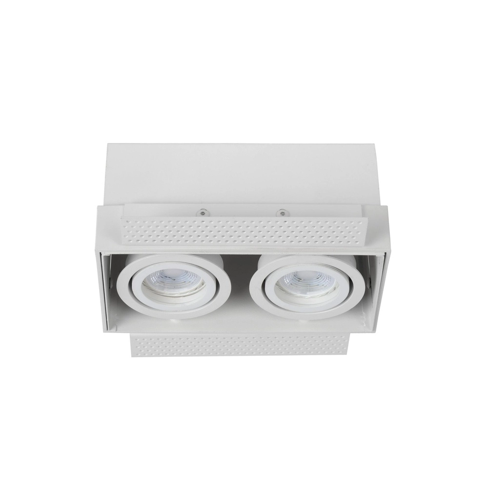 Projecteur encastré élégant Trimless Double blanc