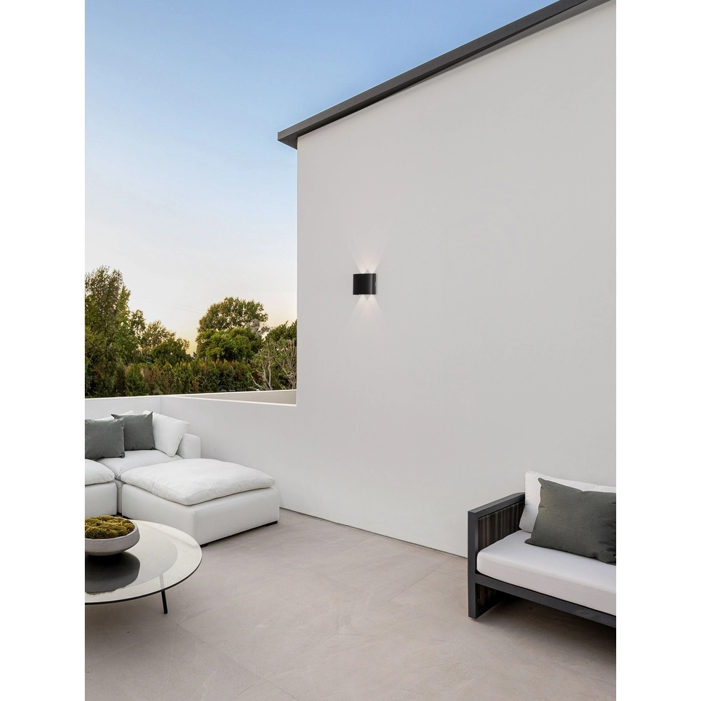 Applique murale ovale Duomo anthracite Lyora 5212017481641