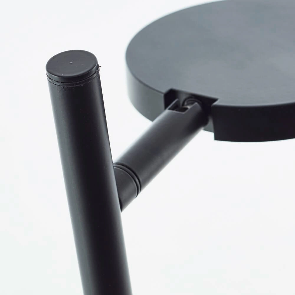 Lampadaire rechargeable Pesso noir Brilliant 4004353447020