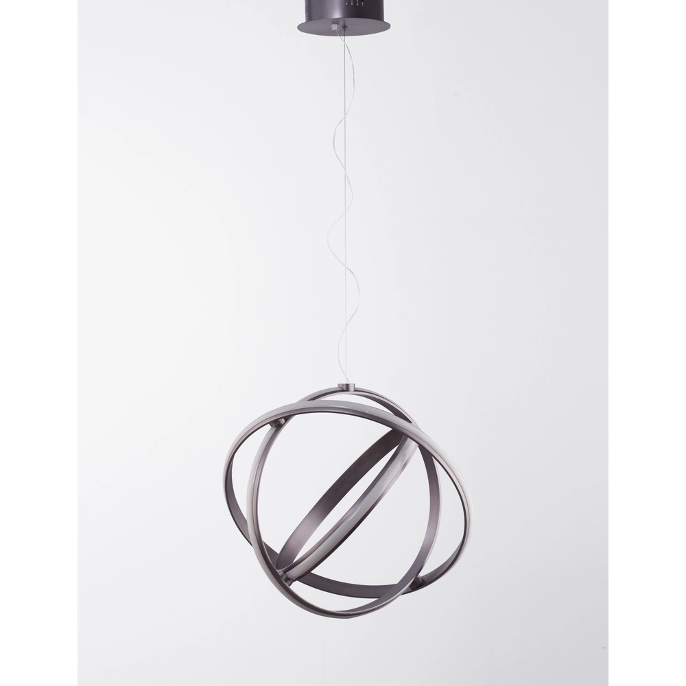 Suspension Pertone S Ø 50cm noir avec lueur violette Lyora 5212017419699