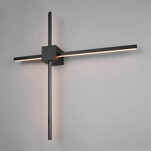 Lampe murale moderne Cassino noir 67,5 cm Trio 4017807683202