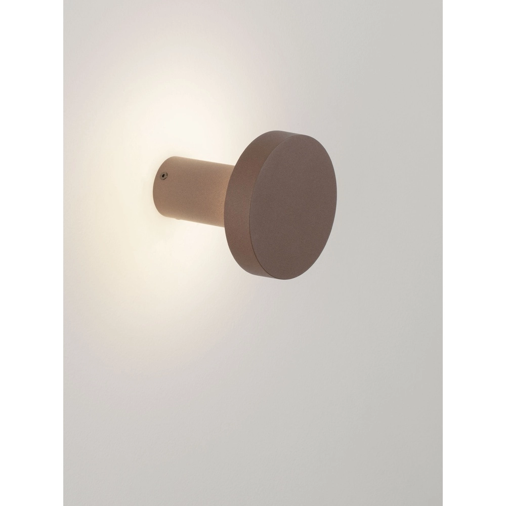 Lampe murale de conception Gong Brun rouille Lyora 5212017496157
