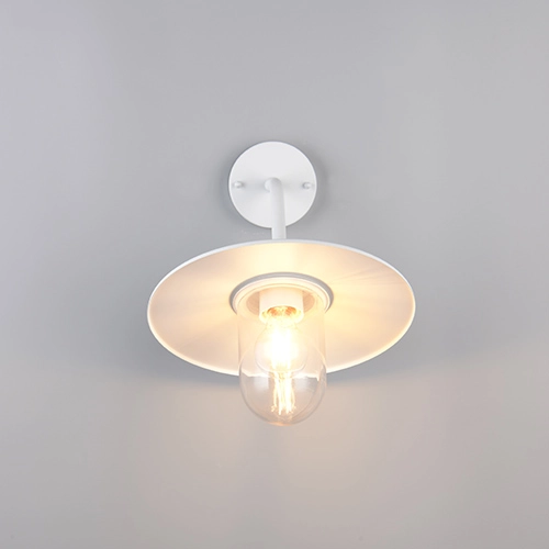 Lampe de grange Brenta Blanc Trio 4017807687354