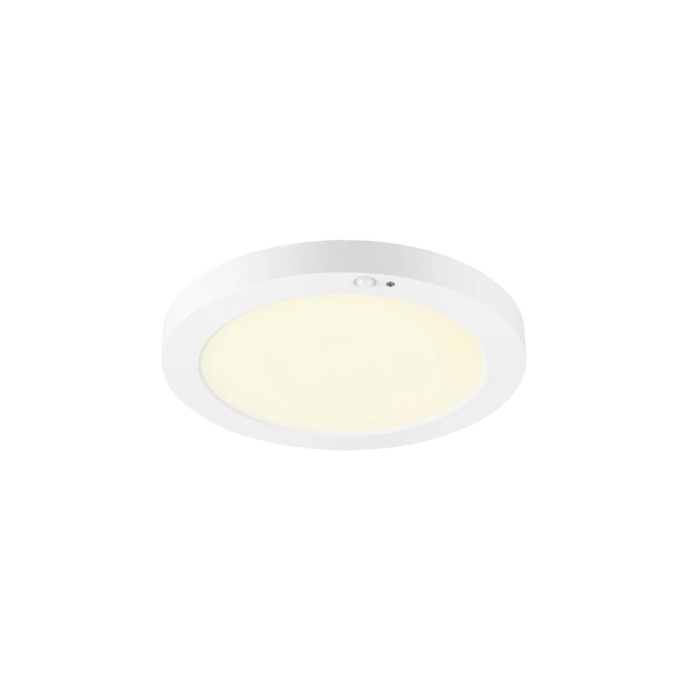 Plafonnier Vario Ø 22,7 cm blanc avec capteur