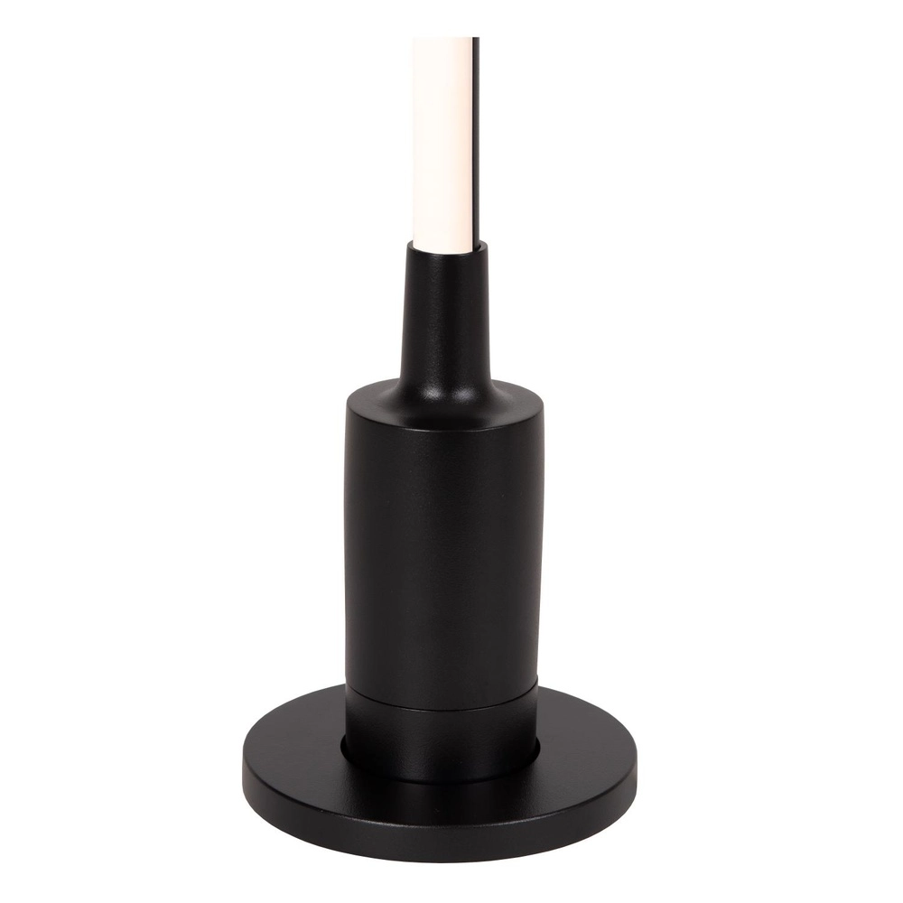 Lampe de jardin élégante Lornex IP54 noir 98cm Lucide 5411212290526
