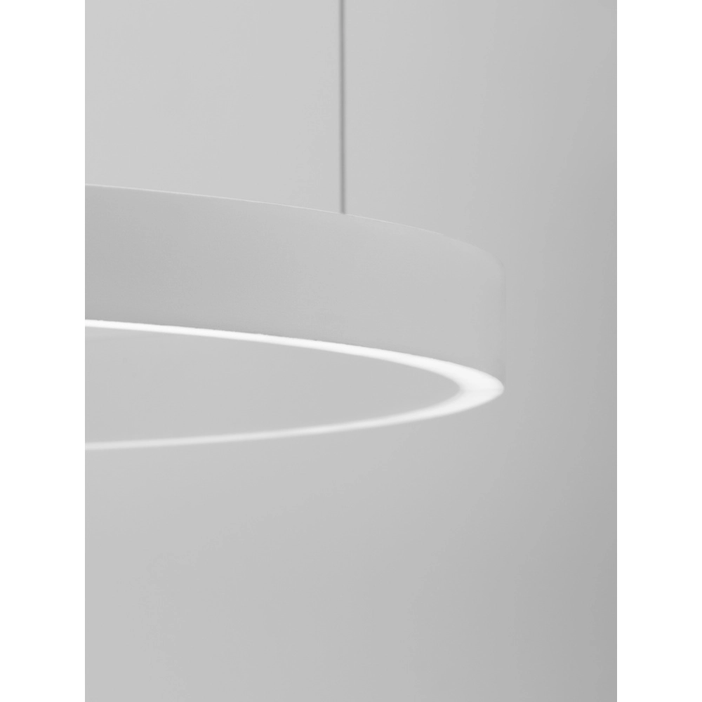 Suspension design Elowen blanc Ø 80cm Lyora 5212017439086