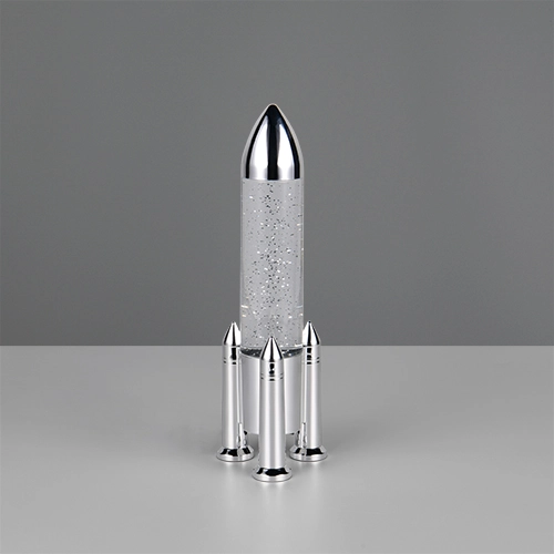 Lampe de table Apollo Gris Titane Rocket Trio 4017807681208