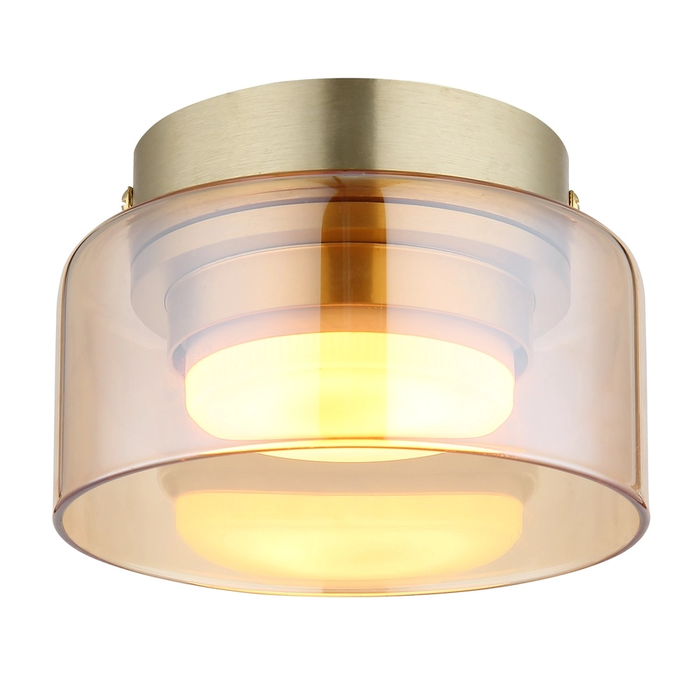 Lampe de plafond à design Higgins Or