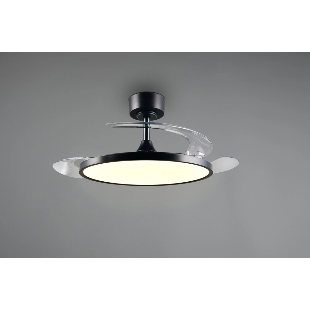 Fan Kasfjord noir Ø 106cm Trio 4017807693201