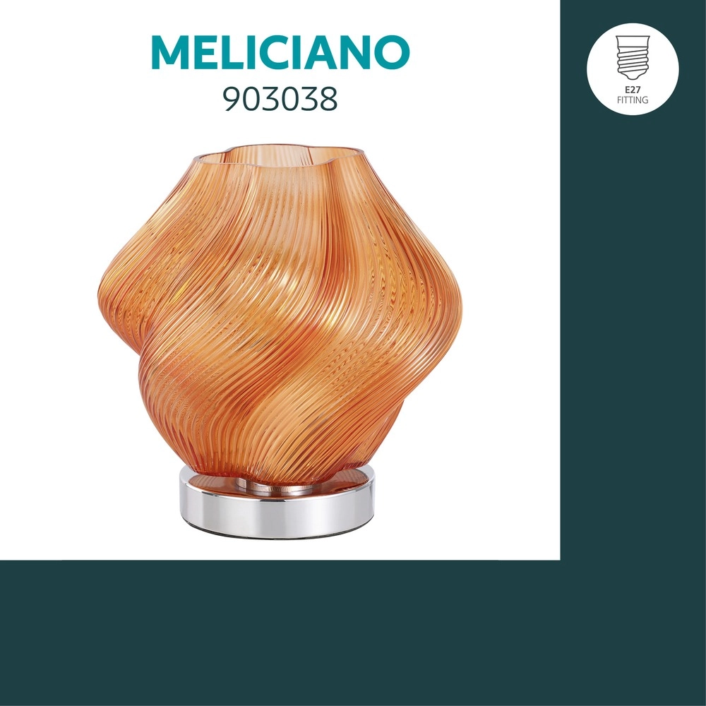 Conception des lampes de table Vicenne orange Eglo 9008606405268