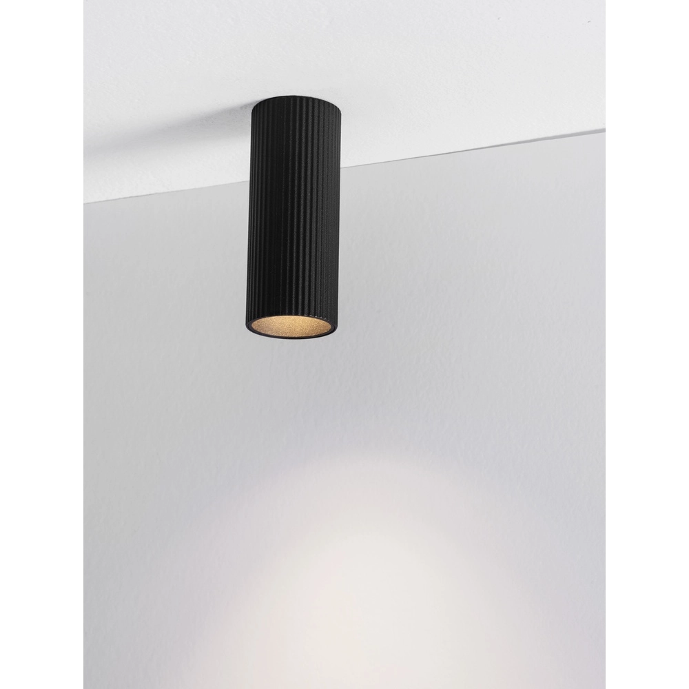 Spot de plafond Comet noir