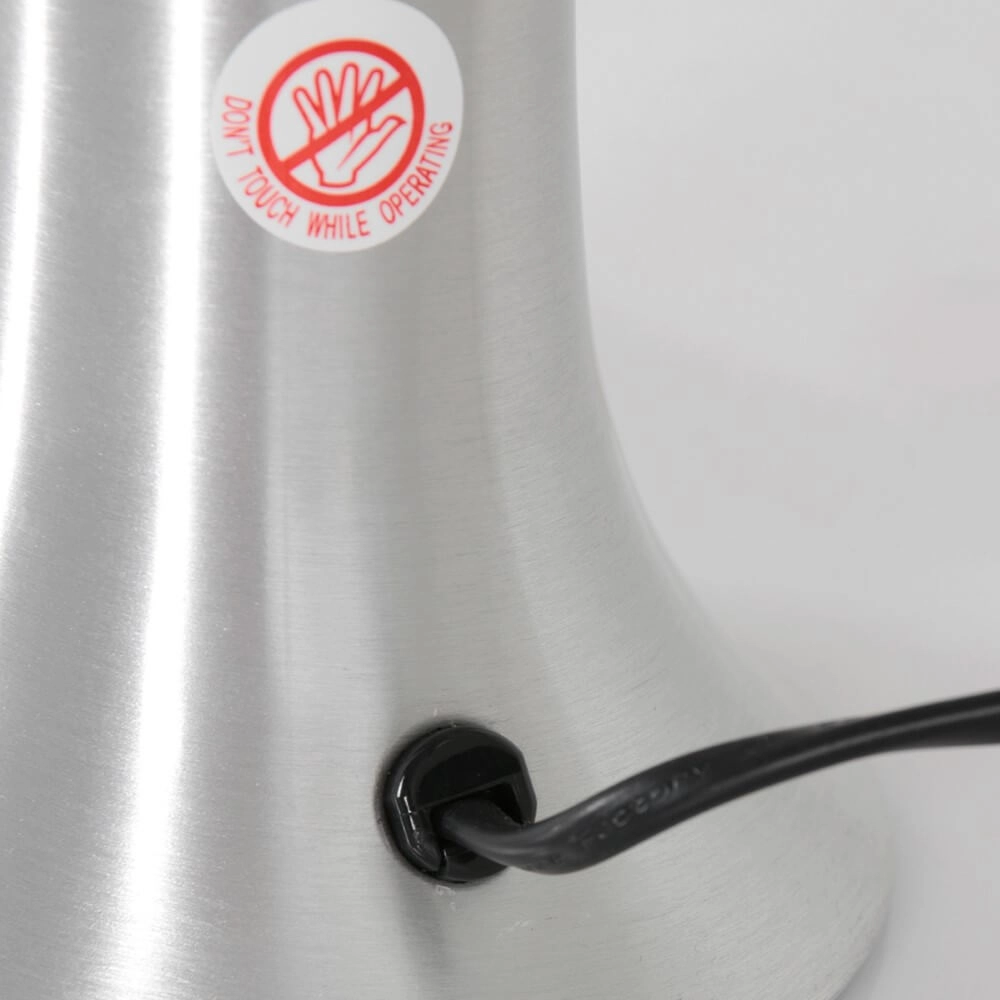 Lampe à lave en acier inoxydable Volcan cylindre Steinhauer 8712746147018