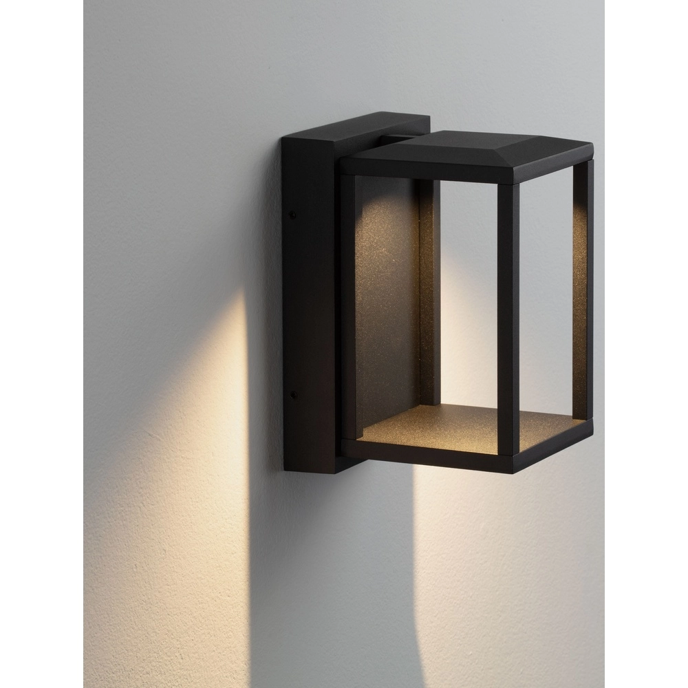 Applique murale noire Prive 19 cm