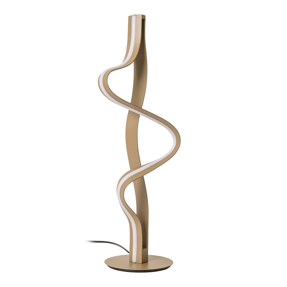 Lampe de table Lambada Boucle de champagne Premium by Lucide 5411212520920