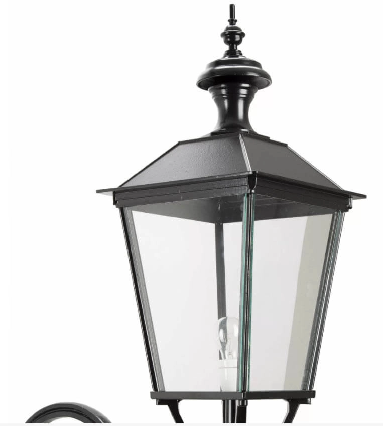 Ancienne applique hollandaise Singel XL noir KS 8714732114042