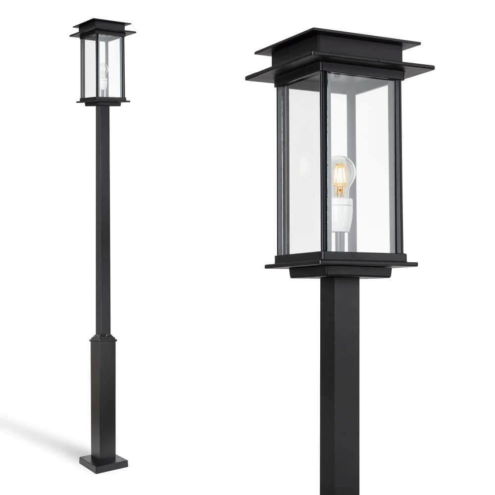 Lanterne noire Praag 240 cm - noir