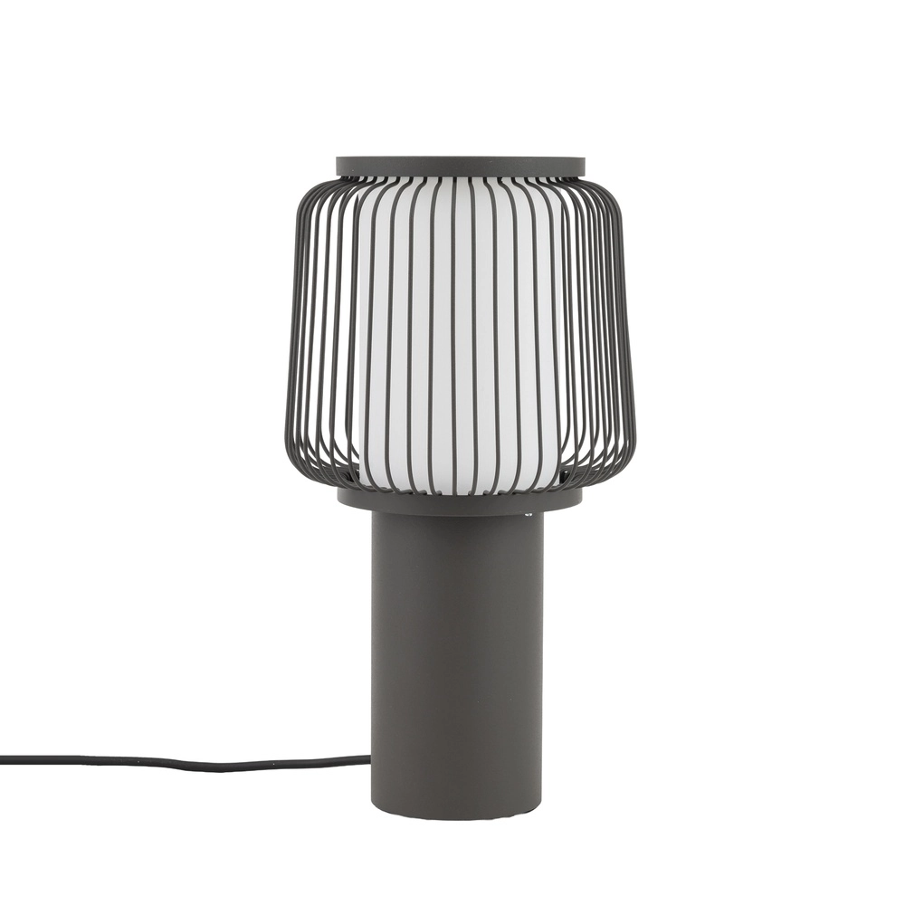 Lampe de table Nome Ø gris umbra de 18 cm Lyora 5903139122535