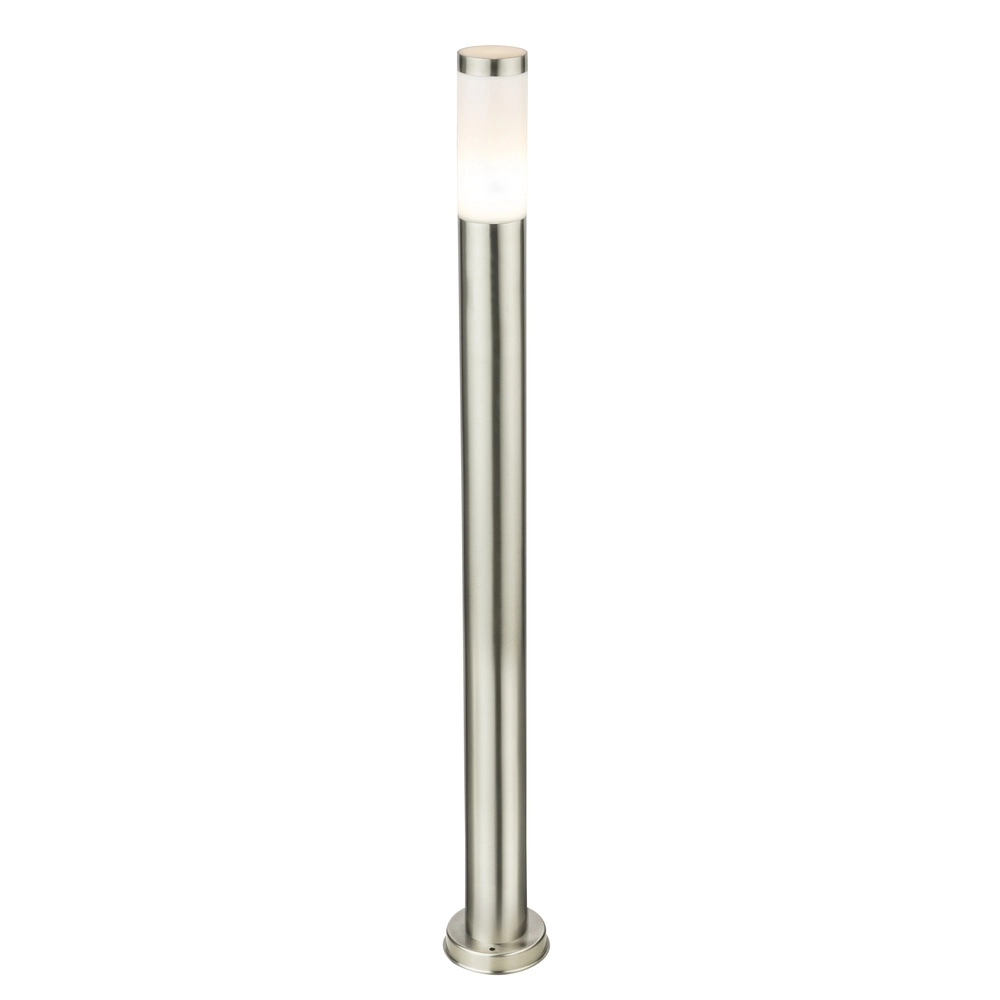 Éclairage de chemin Boston Led Acier inoxydable avec blanc - 8,8W - 3000K