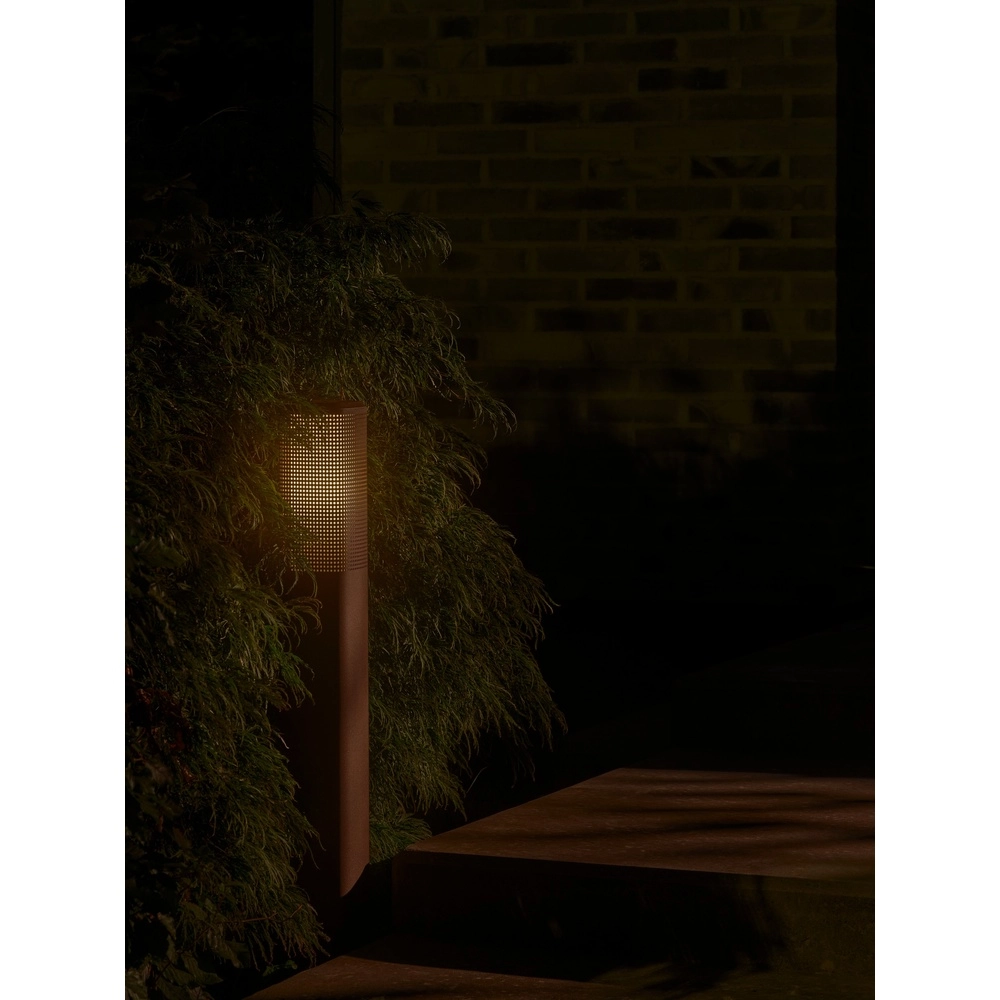 Lampe de jardin Sidara 95  Brun rouille