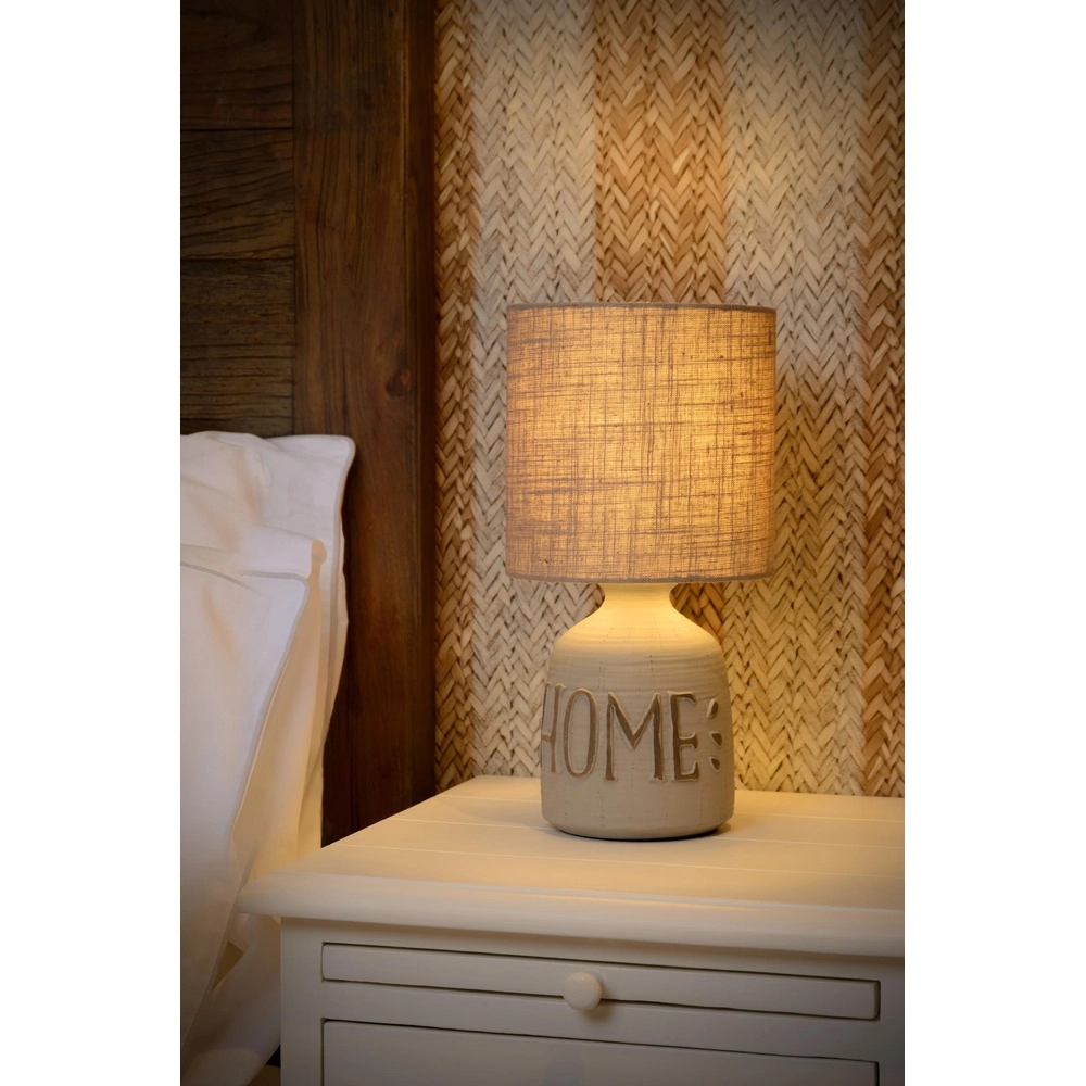 Lampe de table Cosby gris Lucide 5411212470133