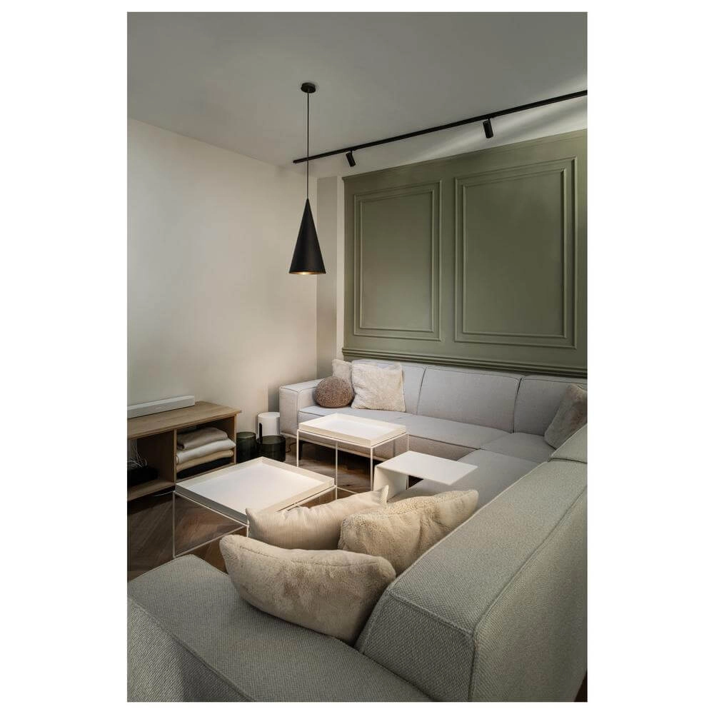 Suspension Magico 21 noir avec or Ø 21cm SLV 4024163297172