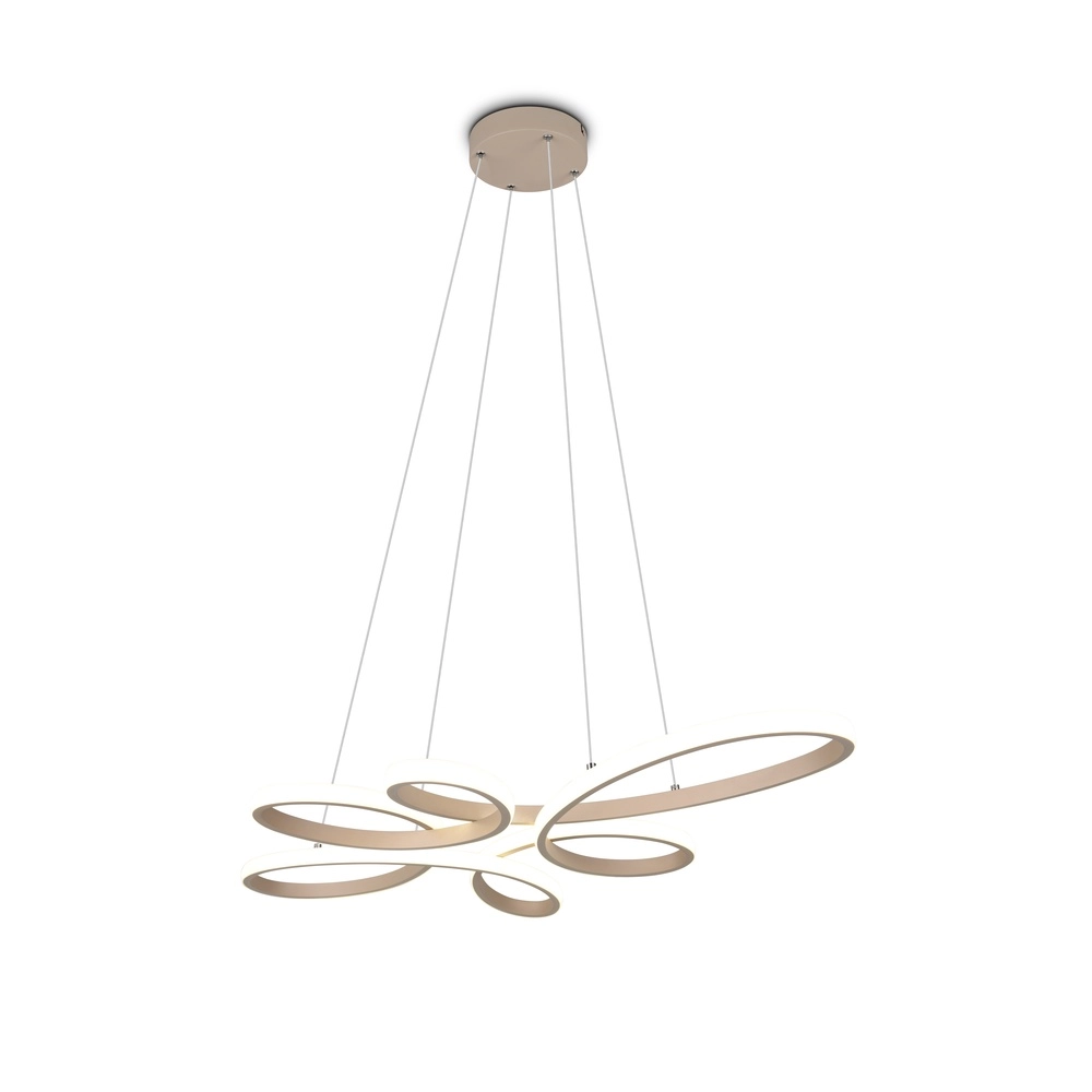 Lampe suspendue Fly brun sable