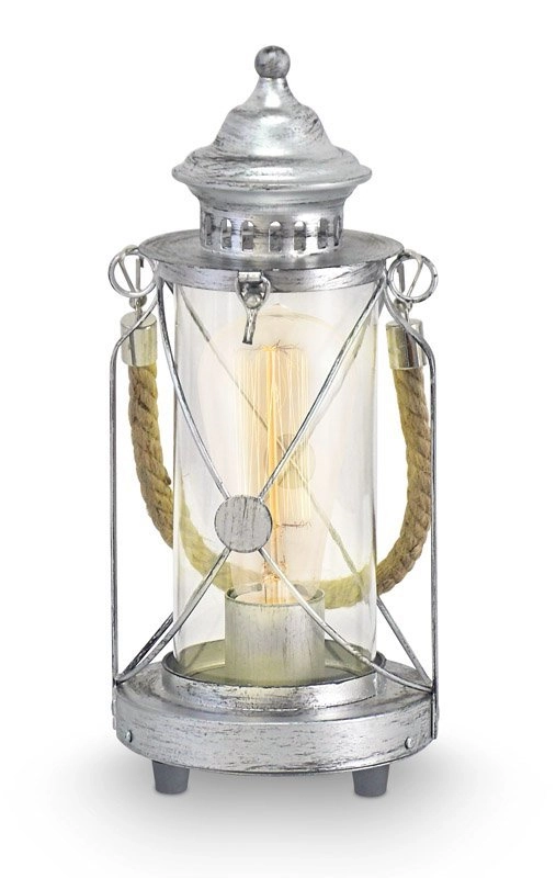Lampe de table Bradford Argent ancien
