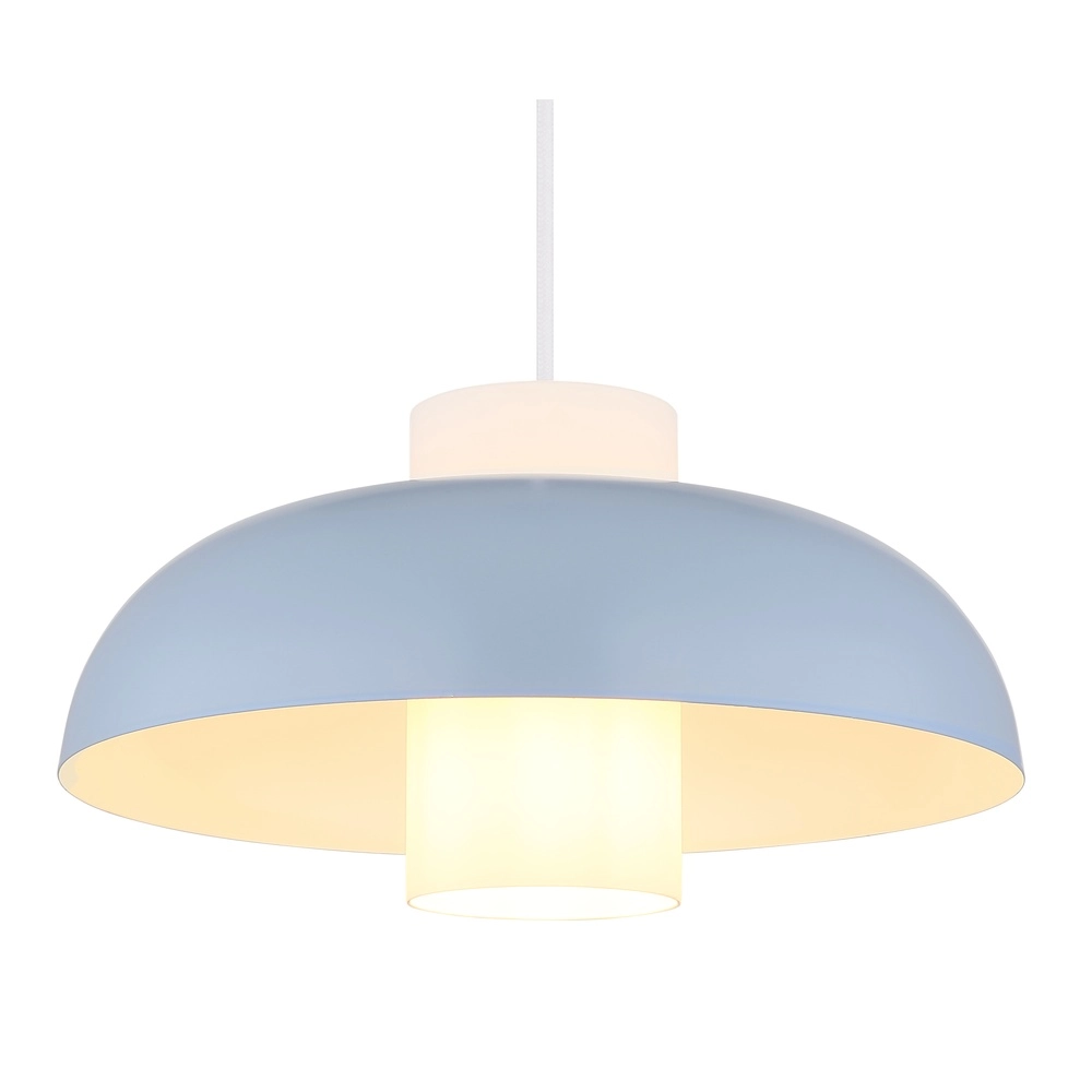 Lampe pendante moderne Lowe bleu Ø 38cm Globo 9007371518166