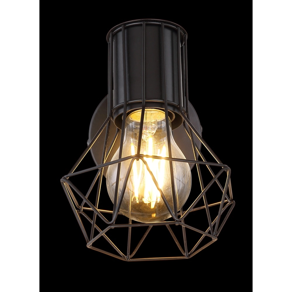 Lampe murale Priska Noir Globo 9007371412167