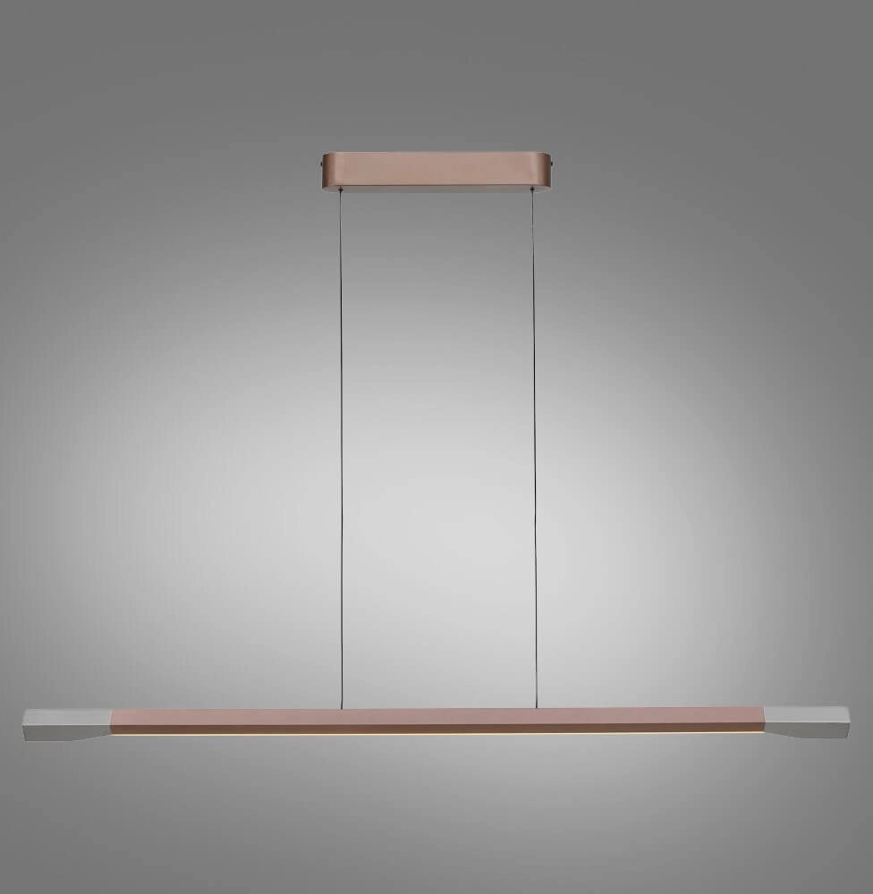 Lampe suspendue design Hoop brun Paul Neuhaus 4012248385968