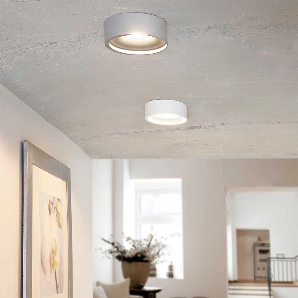 Plafonnier blanc Orlando Ø 14 cm Artdelight 8719831731916