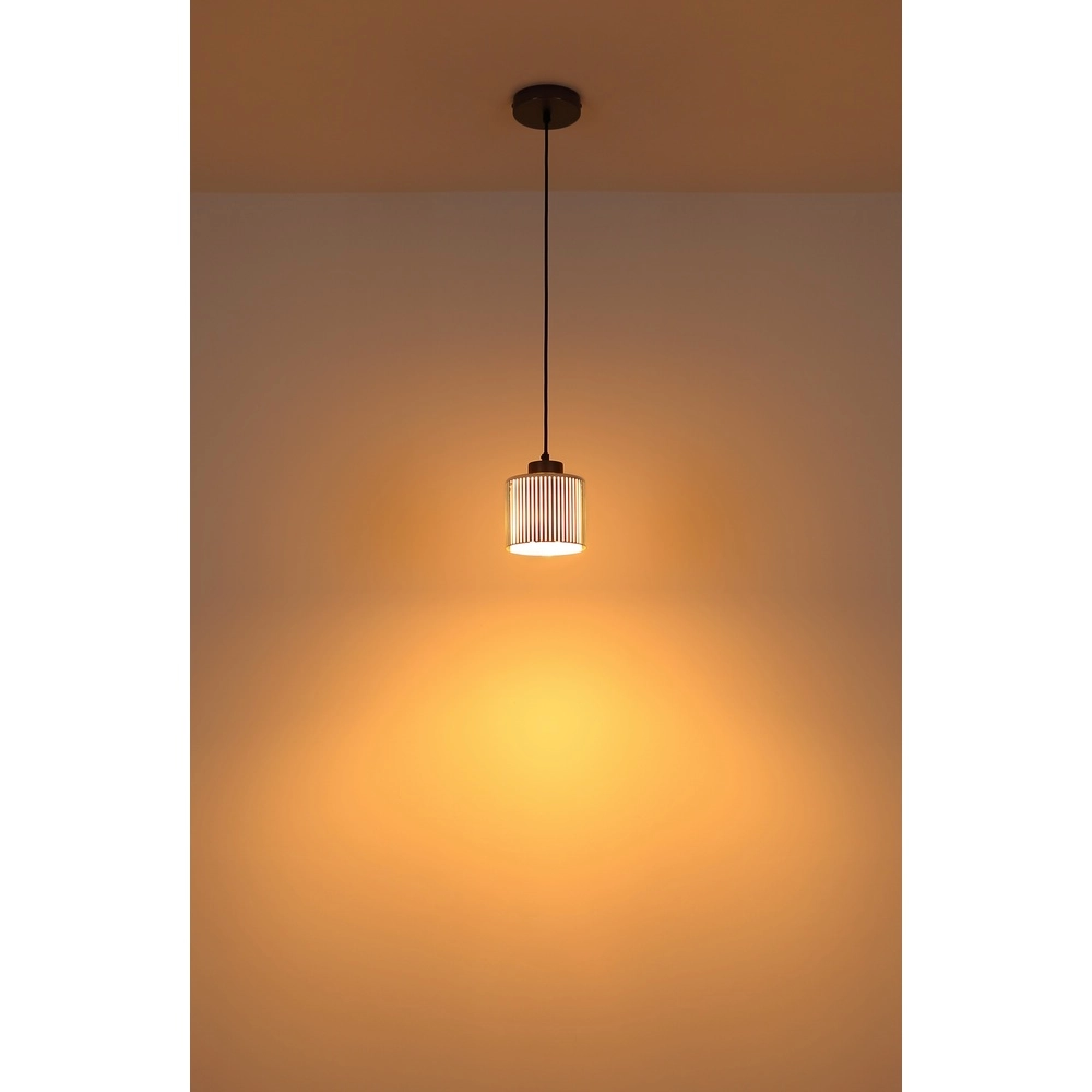 Lampe pendante de conception Felicia Bronze à fusil Globo 9007371533954