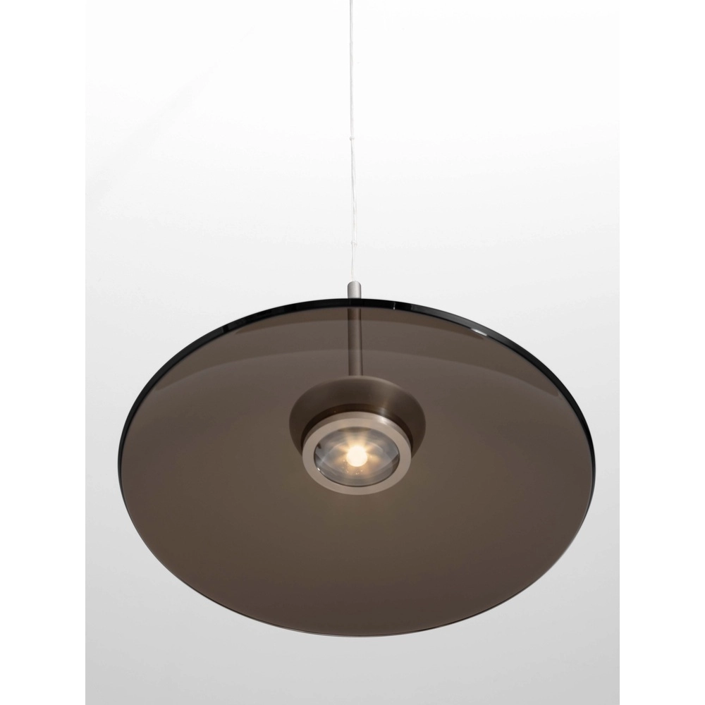 Suspension Esti verre fumé Ø 50cm Lyora 5212017461858